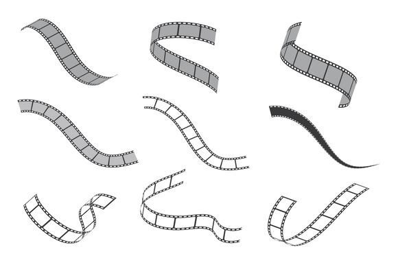 Filmstrip Vector Illustration Design: A Creative Tool for Visual Storytelling