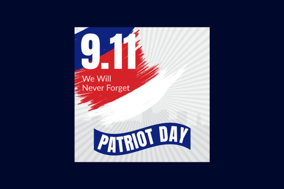 Illustration of Vector Patriot Day