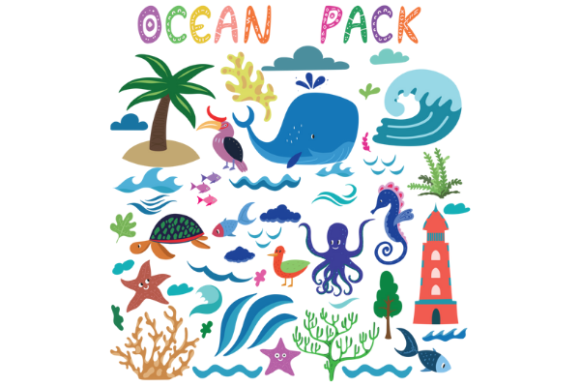 Ocean Designs Hand Drawn