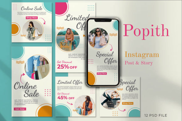POPITH- Instagram Stories Post: A Creative Solution for Social Media Content