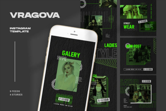 Vragova Instagram Templates: Streamlining Your Visual Content Creation